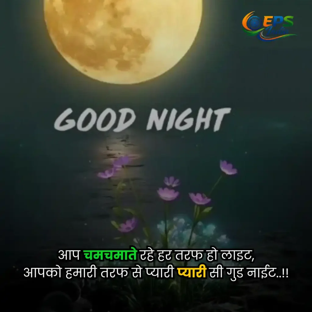 good night shayari