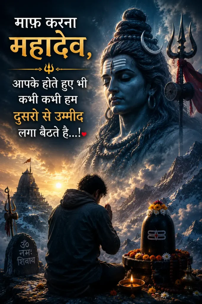 latest mahadev shayari