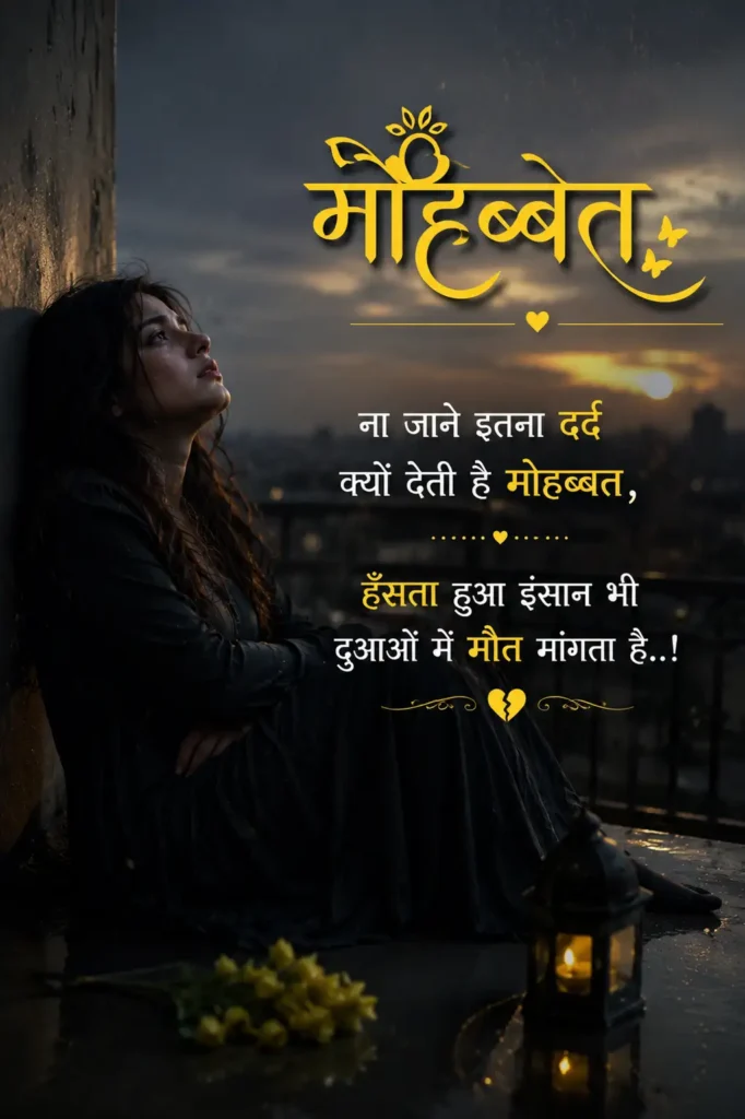 latest sad shayari for girls