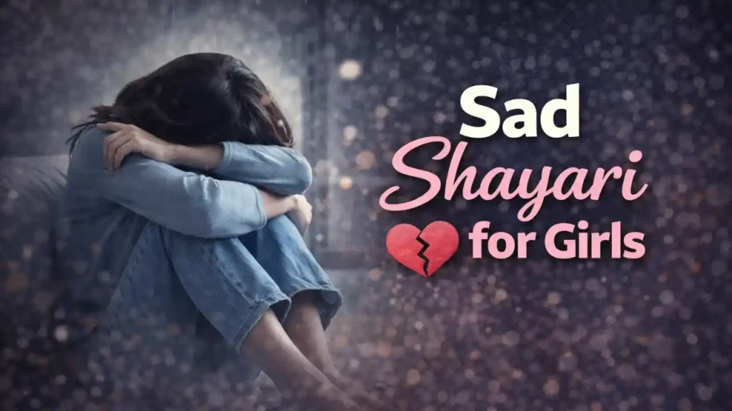 sad shayari for girls hindi mein