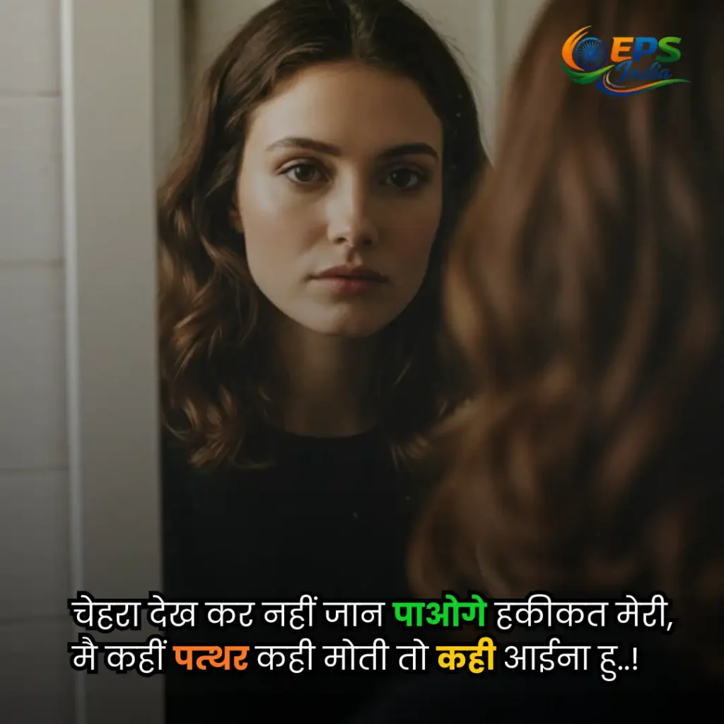 aaina shayari 