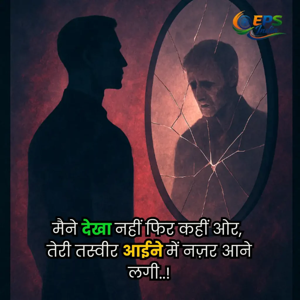 aaina shayari 