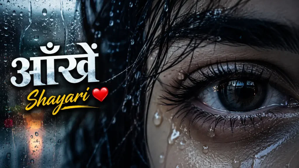 aankhen shayari