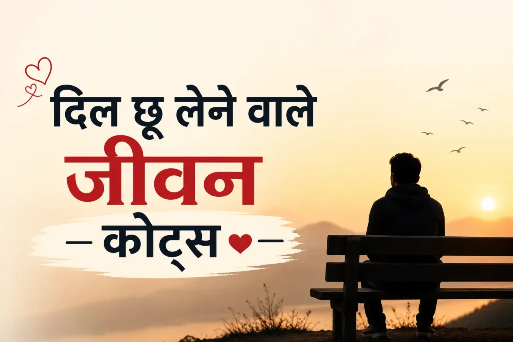 heart touching life quotes in hindi