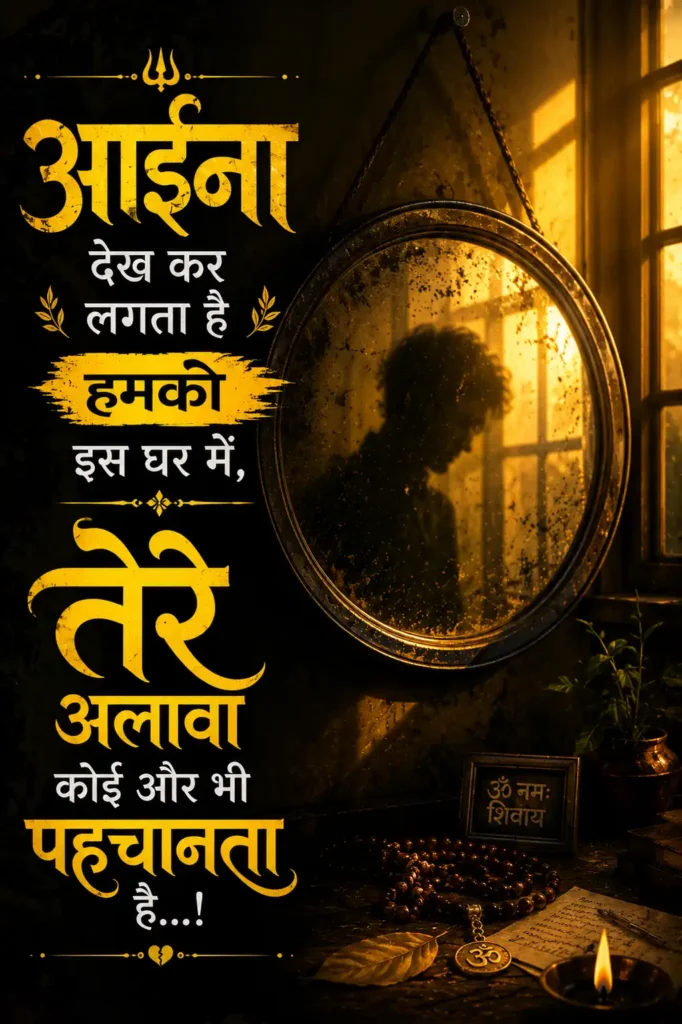 latest aaina shayari